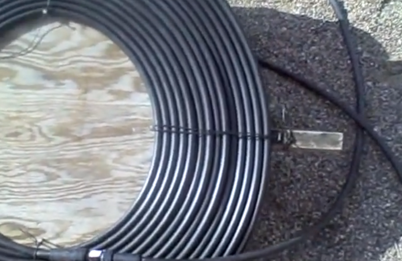 black hose solar pool heater