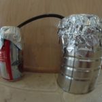 How to Make a Salt Water Distiller out of Cans
