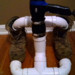 How to Make an Boot Dryer Out of PVC Pipe