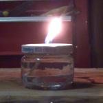 How to make an emergency survival cooking oil candle