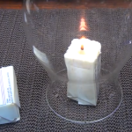 DIY Survival Butter Candle