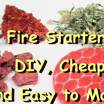 Fire Starters, DIY, Cheap, and Easy to Make
