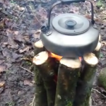 Bushcraft skills: The Swedish torch/stove – my way