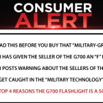 BUYER BEWARE! READ THIS BEFORE YOU BUY THAT “MILITARY-GRADE” FLASHLIGHT!