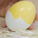 Getting Kids Involved in Prepping:  Scrambling an Egg Inside its Shell