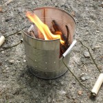 How to Make a PORTABLE Camping Stove From a Can