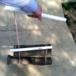 How to Make a Simple Wood Carrier Out of PVC Pipe